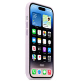 Husa compatibila cu iPhone 14 Pro Max, MagSafe/Magnetic, silicon, Mov