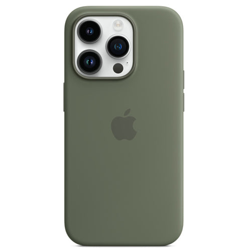 Husa compatibila cu iPhone 14 Pro, MagSafe/Magnetic, silicon, Verde