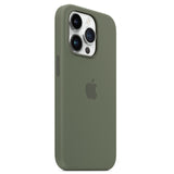 Husa compatibila cu iPhone 14 Pro, MagSafe/Magnetic, silicon, Verde