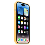 Husa compatibila cu iPhone 14 Pro, MagSafe/Magnetic, silicon, Auriu