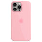 Husa compatibila cu iPhone 14 Pro, silicon, Roz