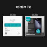Husa Nillkin compatibila cu Galaxy Z Fold 6, Anti-amprenta, PC, TPU, Alb