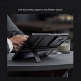 Husa Nillkin compatibila cu Galaxy Z Fold 6, Anti-amprenta, PC, TPU, Alb