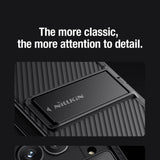 Husa Nillkin compatibila cu Galaxy Z Fold 6, Anti-amprenta, PC, TPU, Alb