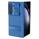 Husa Nillkin compatibila cu Galaxy Z Fold 6, Anti-amprenta, PC, TPU, Alb
