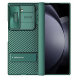 Husa Nillkin compatibila cu Galaxy Z Fold 6, Anti-amprenta, PC, TPU, Alb