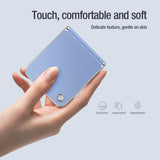 Husa tip carte Nillkin compatibila cu Galaxy Z Flip 6, Galaxy Z Flip 7 FE, piele, Negru