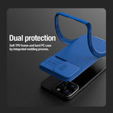 Husa Nillkin compatibila cu iPhone 15 Pro Max, Antisoc, policarbonat, Negru