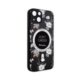Husa cu inel OEM compatibila cu iPhone 14 Pro, MagSafe/Magnetic, TPU, Negru