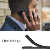 Husa silicon mata pentru Motorola Edge 70 Pro 5G, Neagra