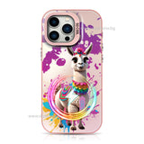 Husa Luxo compatibila cu iPhone 14 Pro Max, MagSafe/Magnetic, policarbonat