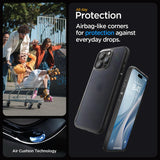 Husa SPG compatibila cu iPhone 13 Pro Max, TPU, policarbonat, Negru