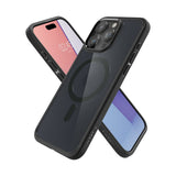 Husa SPG compatibila cu iPhone 14 Pro Max, MagSafe/Magnetic, TPU, policarbonat, Alb