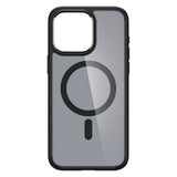 Husa SPG compatibila cu iPhone 15, MagSafe/Magnetic, silicon, policarbonat, Negru