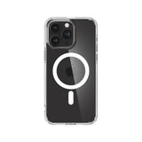 Husa SPG compatibila cu iPhone 13 Pro Max, MagSafe/Magnetic, TPU, policarbonat, Alb