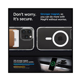 Husa SPG compatibila cu iPhone 15, MagSafe/Magnetic, silicon, policarbonat, Negru