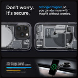 Husa SPG compatibila cu iPhone 14 Plus, MagSafe/Magnetic, TPU, policarbonat, Alb
