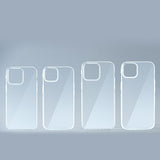 Husa XO compatibila cu iPhone 15, Transparent, TPU, Transparent