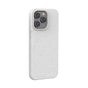 Husa XO compatibila cu iPhone 15 Pro, silicon biodegradabil, Alb