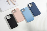 Husa cu inel XO compatibila cu iPhone 15 Pro, MagSafe/Magnetic, silicon lichid TPU, Negru