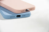 Husa cu inel XO compatibila cu iPhone 15, MagSafe/Magnetic, silicon lichid TPU, Negru