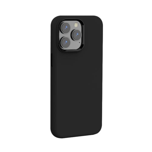 Husa cu inel XO compatibila cu iPhone 15, MagSafe/Magnetic, silicon lichid TPU, Negru