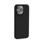 Husa cu inel XO compatibila cu iPhone 15, MagSafe/Magnetic, silicon lichid TPU, Negru