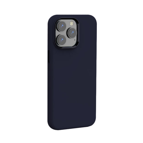 Husa cu inel XO compatibila cu iPhone 15 Pro Max, MagSafe/Magnetic, silicon lichid TPU, Albastru
