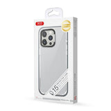 Husa XO compatibila cu iPhone 15, TPU, Alb
