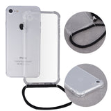Husa OEM compatibila cu Huawei P40 Lite, Transparent, TPU, Negru