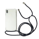 Husa OEM compatibila cu iPhone 11 Pro, Transparent, TPU, Negru