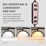 Lampa LED Cosmetica de Birou – 180 LED-uri, Prindere Masa, Reglabila