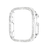 Husa COTECi compatibila cu Watch 49mm, Watch Ultra, Transparent, policarbonat, Transparent