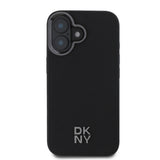 Husa Dkny compatibila cu iPhone 16, MagSafe/Magnetic, piele, Negru