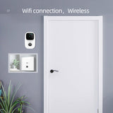 Sonerie video inteligenta wireless Tuya B90, alb