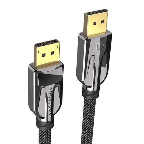 Vention Cable DP - DP 8K, 3 m /black/