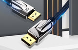 Vention Cable DP - DP 8K, 3 m /black/