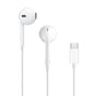 Căști Apple EarPods cu conector USB-C pentru iPhone 16 / 16 Plus / 16 Pro Max, Albe