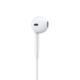 Căști Apple EarPods cu conector USB-C pentru iPhone 16 / 16 Plus / 16 Pro Max, Albe