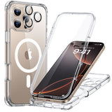 Husa cu inel ESR compatibila cu iPhone 16 Pro Max, Antisoc, acril, silicon, Transparent