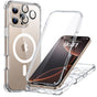 Husa cu inel ESR compatibila cu iPhone 16 Pro Max, Antisoc, acril, silicon, Transparent