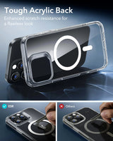 Husa ESR compatibila cu iPhone 16 Pro, MagSafe/Magnetic, policarbonat, Transparent