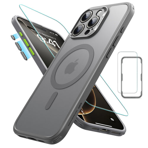 Husa ESR Classic Pro Folie Sticla Set iPhone 16 Pro Max MagSafe