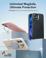 Husa ESR Cloud Soft cu Suport Stash iPhone 16 Pro MagSafe