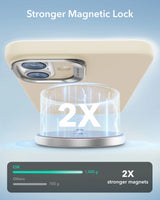 Husa ESR Cloud Soft cu Stand Stash iPhone 16 MagSafe