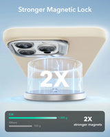 Husa ESR Cloud Soft cu Stand Stash iPhone 16 Pro MagSafe