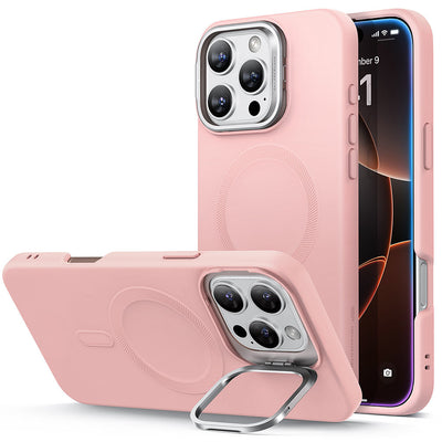 Husa ESR compatibila cu iPhone 16 Pro Max, MagSafe/Magnetic, policarbonat, Roz