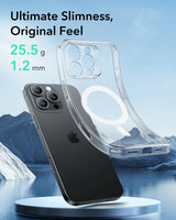 Husa ESR compatibila cu iPhone 16 Pro Max, MagSafe/Magnetic, TPU, Gri