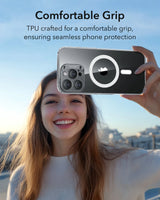 Husa ESR compatibila cu iPhone 16 Pro, MagSafe/Magnetic, TPU, Gri