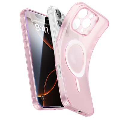 Husa ESR compatibila cu iPhone 16 Pro, MagSafe/Magnetic, TPU, Gri